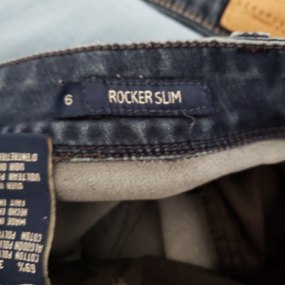 Seven7  Rocker Slim Jeans Size 6 - Picture 8 of 9